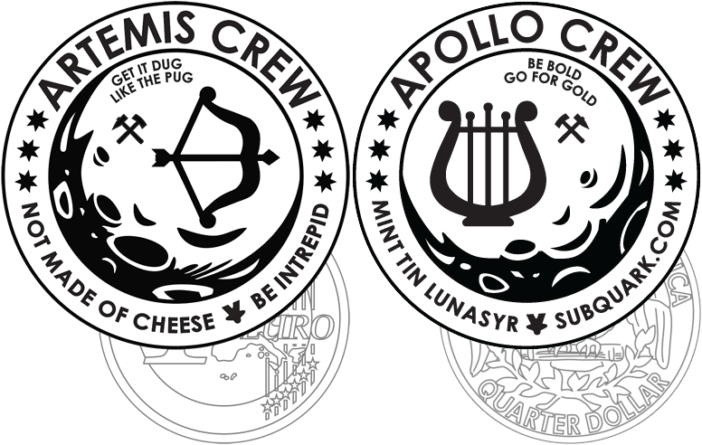 Mint Tin LunaSyr coin