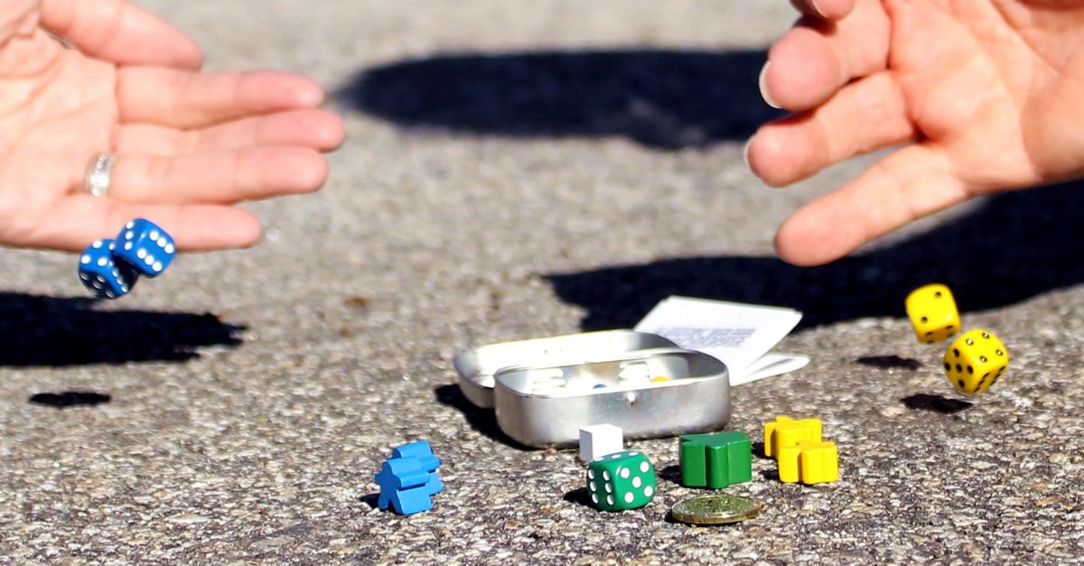 Mint Tin Mini Apocalypse on the street